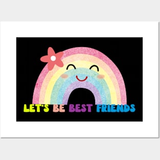 Let's Be Best Friends Posters and Art